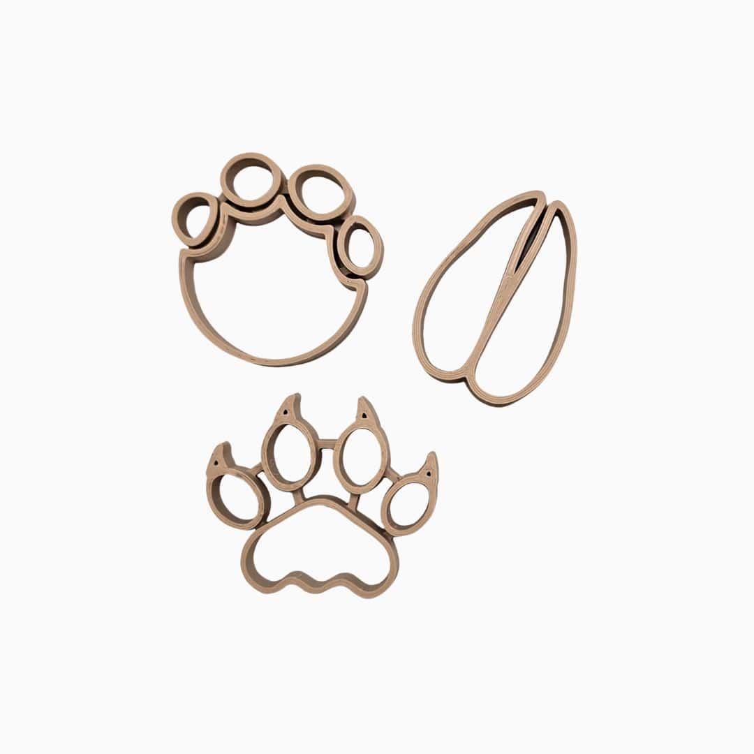 Grennn kinetisch zand vormpjes - dieren poten