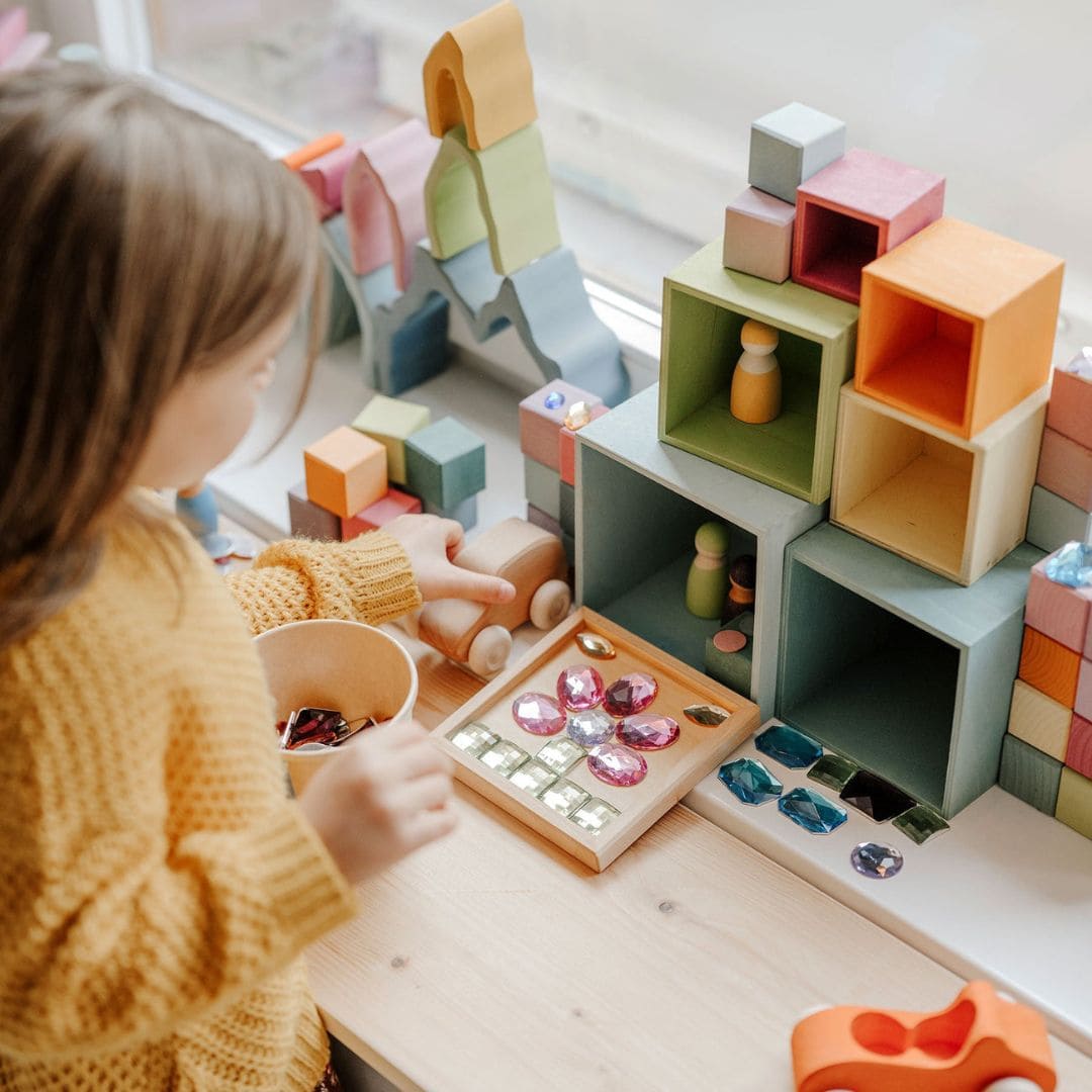 GRIMM's grote houten boxen in pastel kleuren