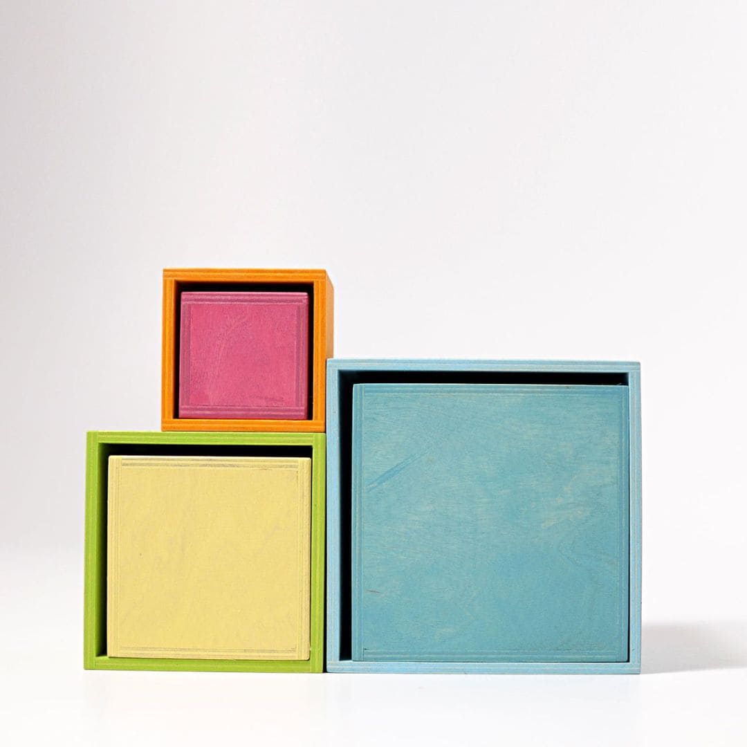GRIMM's grote houten boxen in pastel kleuren