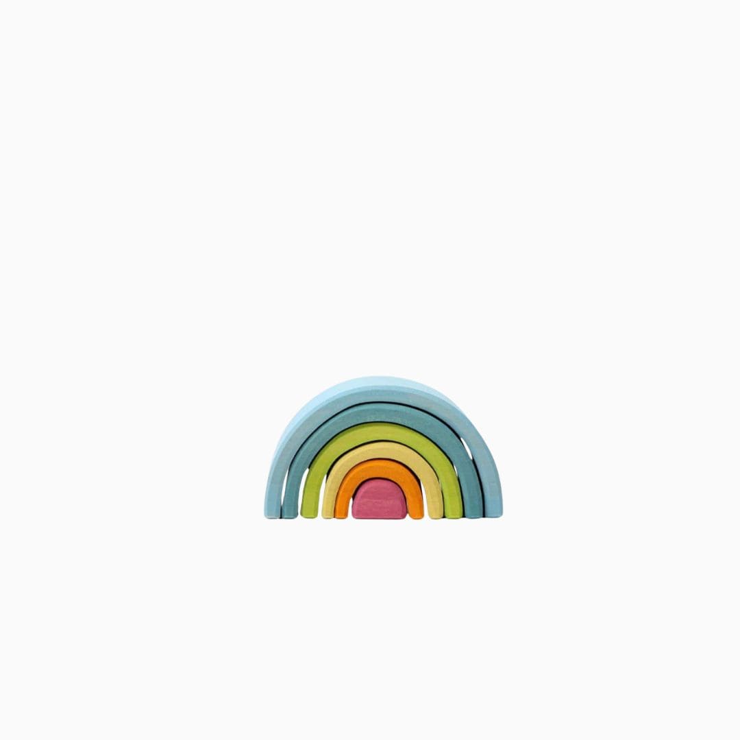 Grimm's regenboog stapeltoren pastel 10,5cm