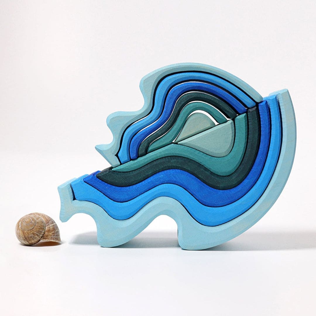 GRIMM's houten stapelset vormen water