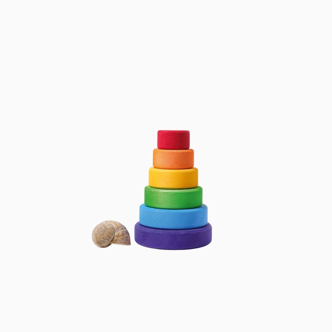 Grimm's kleine stapeltoren regenboog