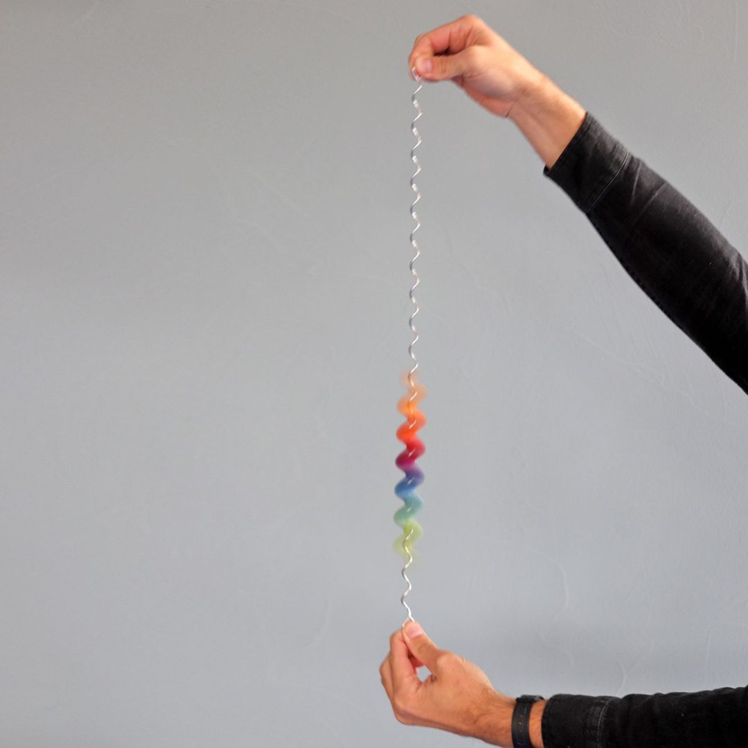 Grimm's spirelli spiraal groot in regenboogkleuren