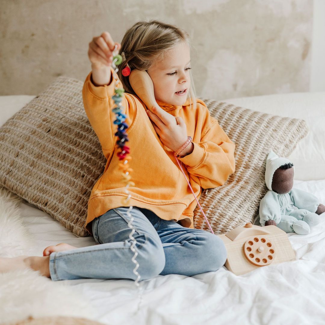 Grimm's spirelli spiraal groot in regenboogkleuren