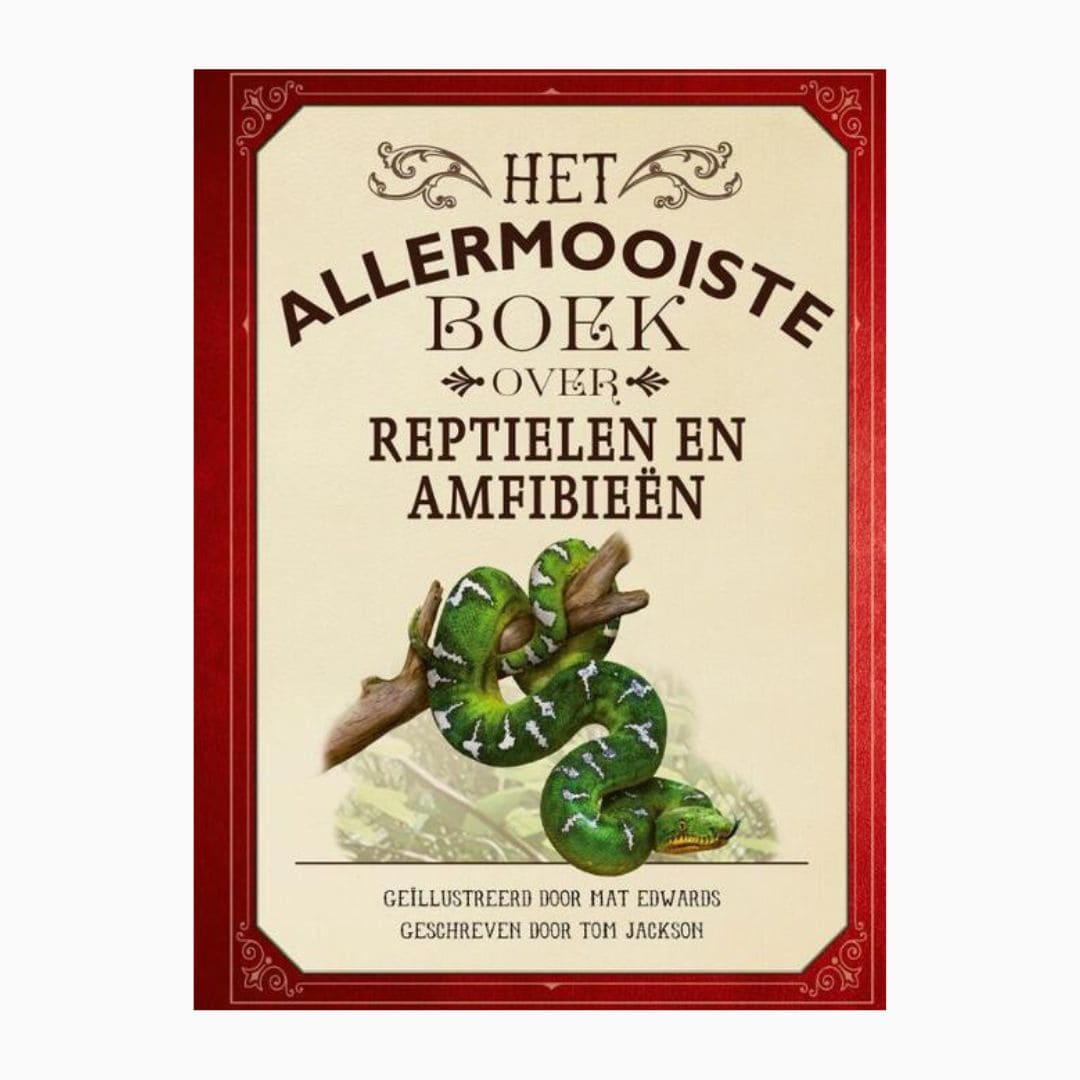 Het allermooiste boek over reptielen en amfibieën geschreven door Tom Jackson