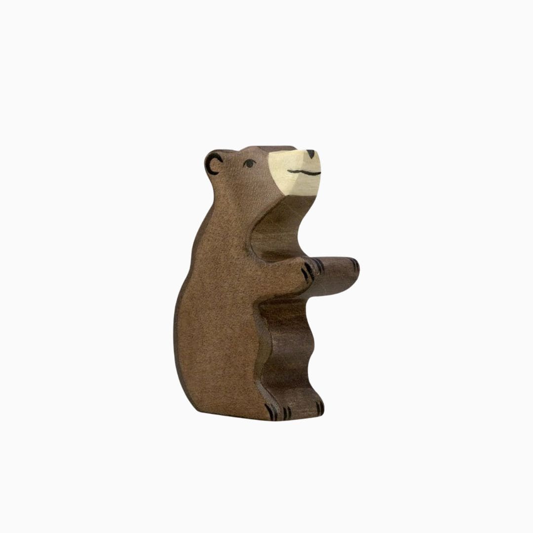 Holztiger berenjong staand