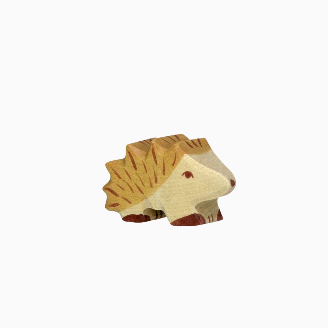 Holztiger kleine egel van hout
