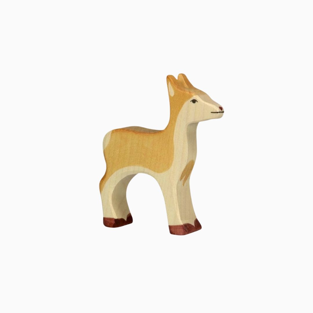 Holztiger houten hert