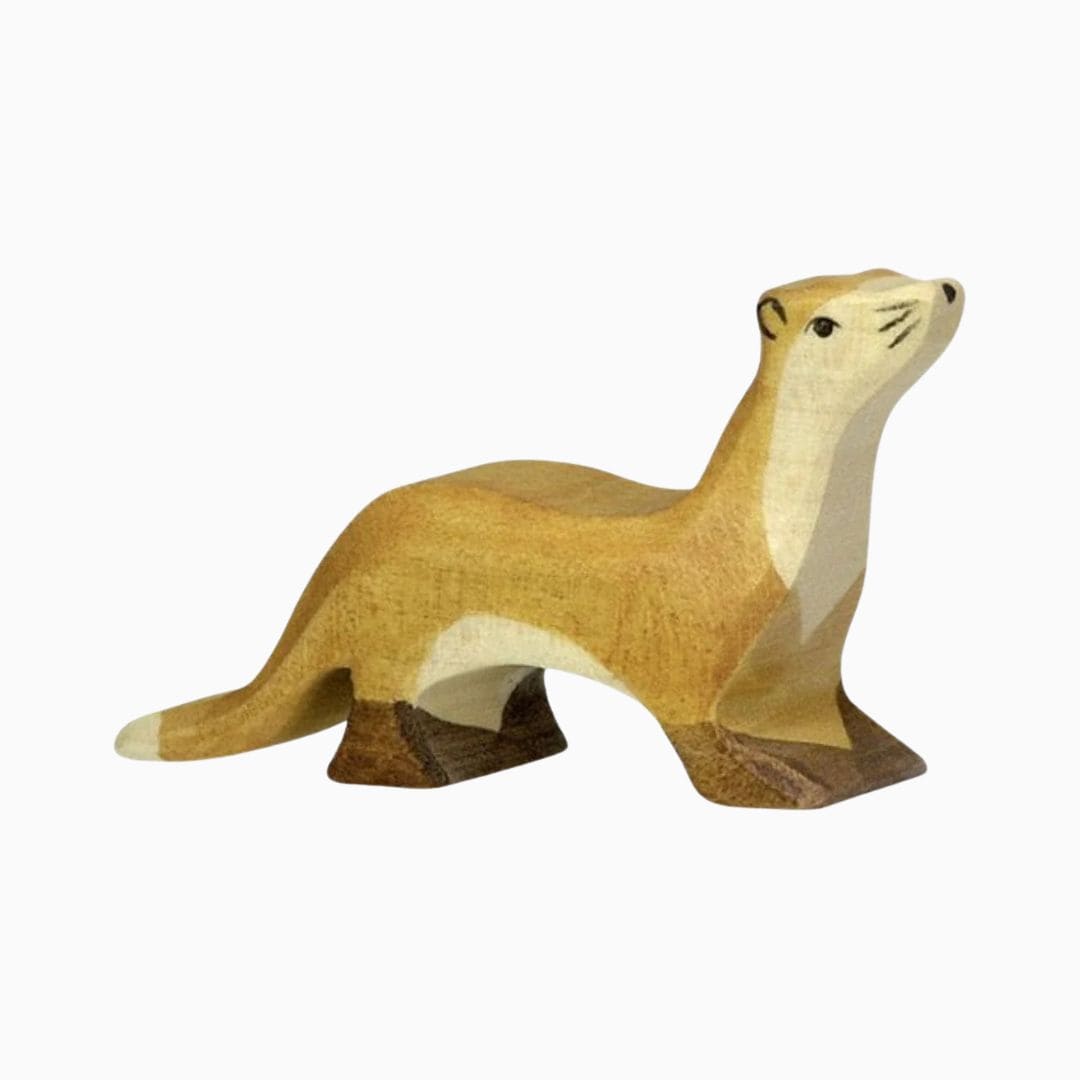 Holztiger houten marter 