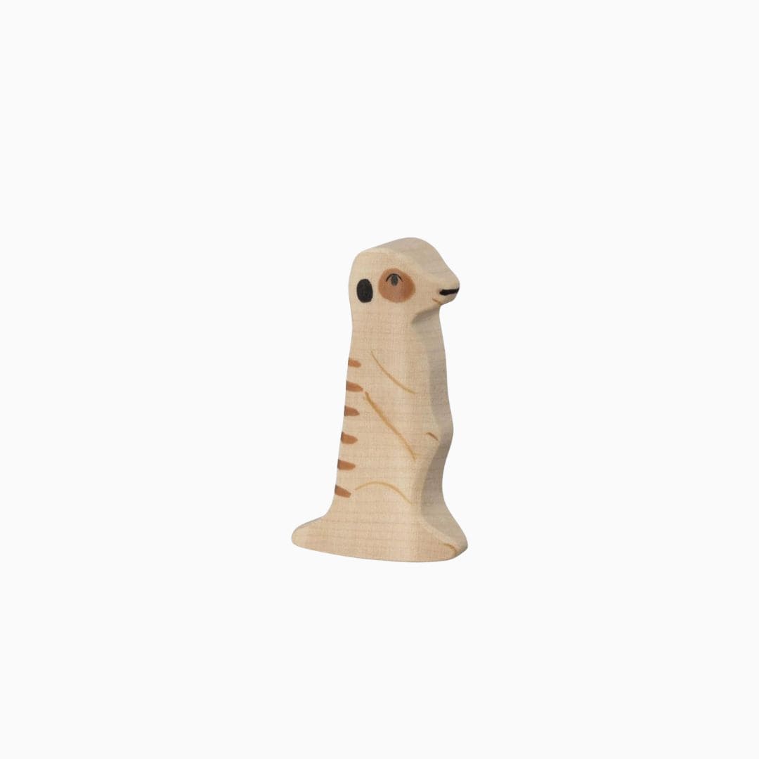 Holztiger stokstaartje van hout