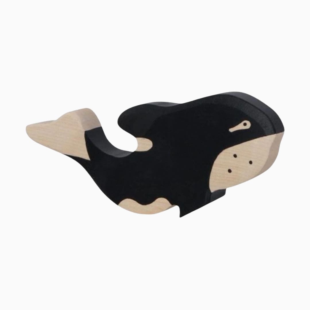 Holztiger houten speelfiguur orka