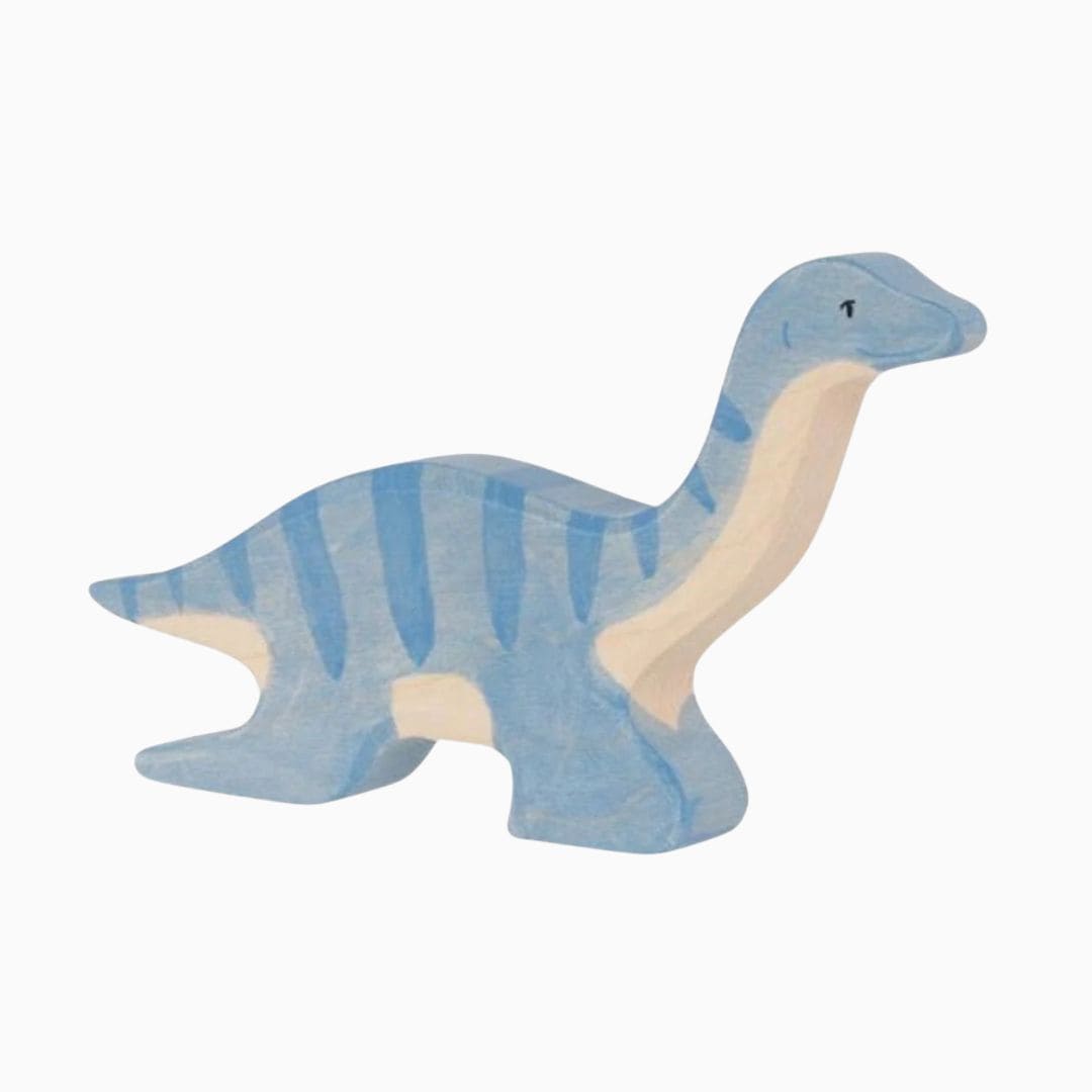 Holztiger houten dinosaurus plesiosaurus