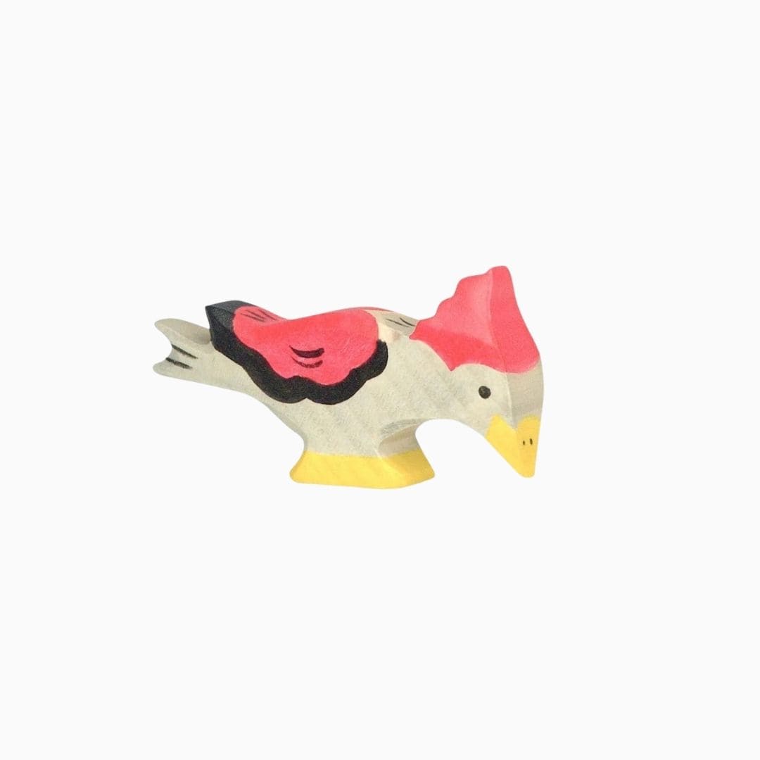 Holztiger houten vogel specht