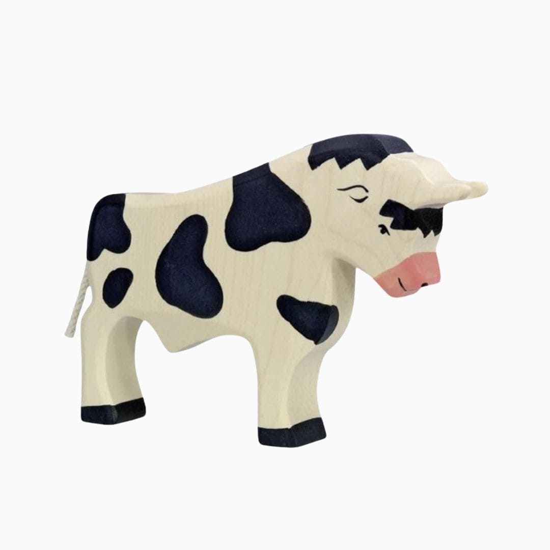 Holztiger houten stier
