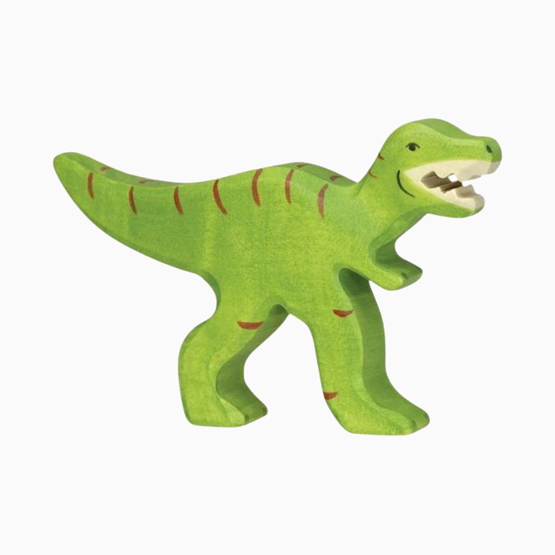 Holztiger houten dinosaurus T-rex