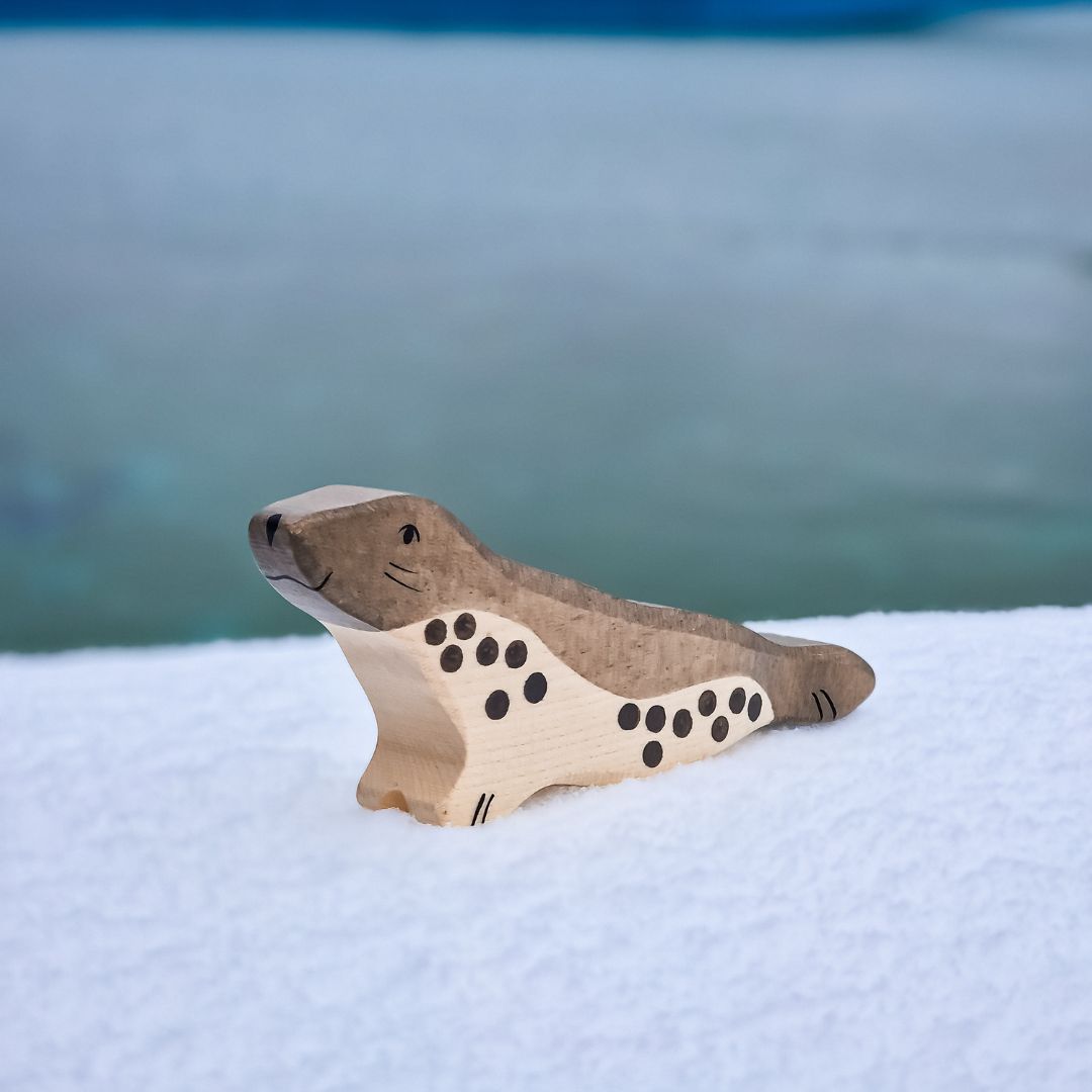 Houten zeehond van Holztiger