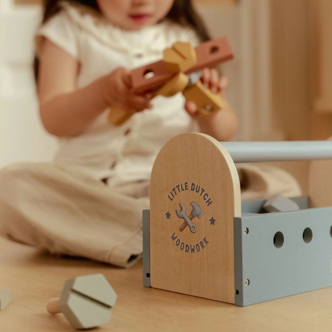 Little Dutch houten gereedschapskist