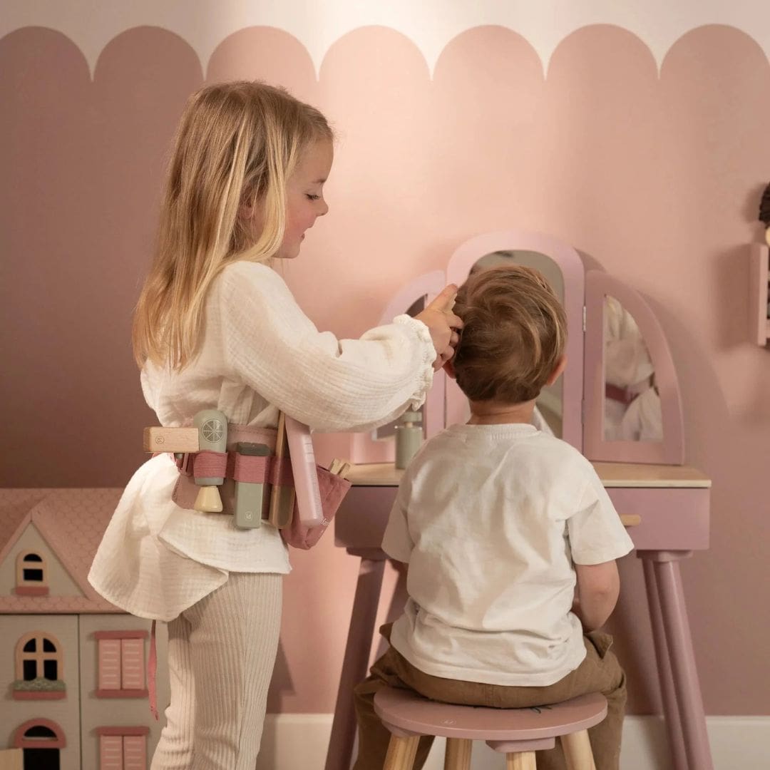 Little Dutch houten kappersset 