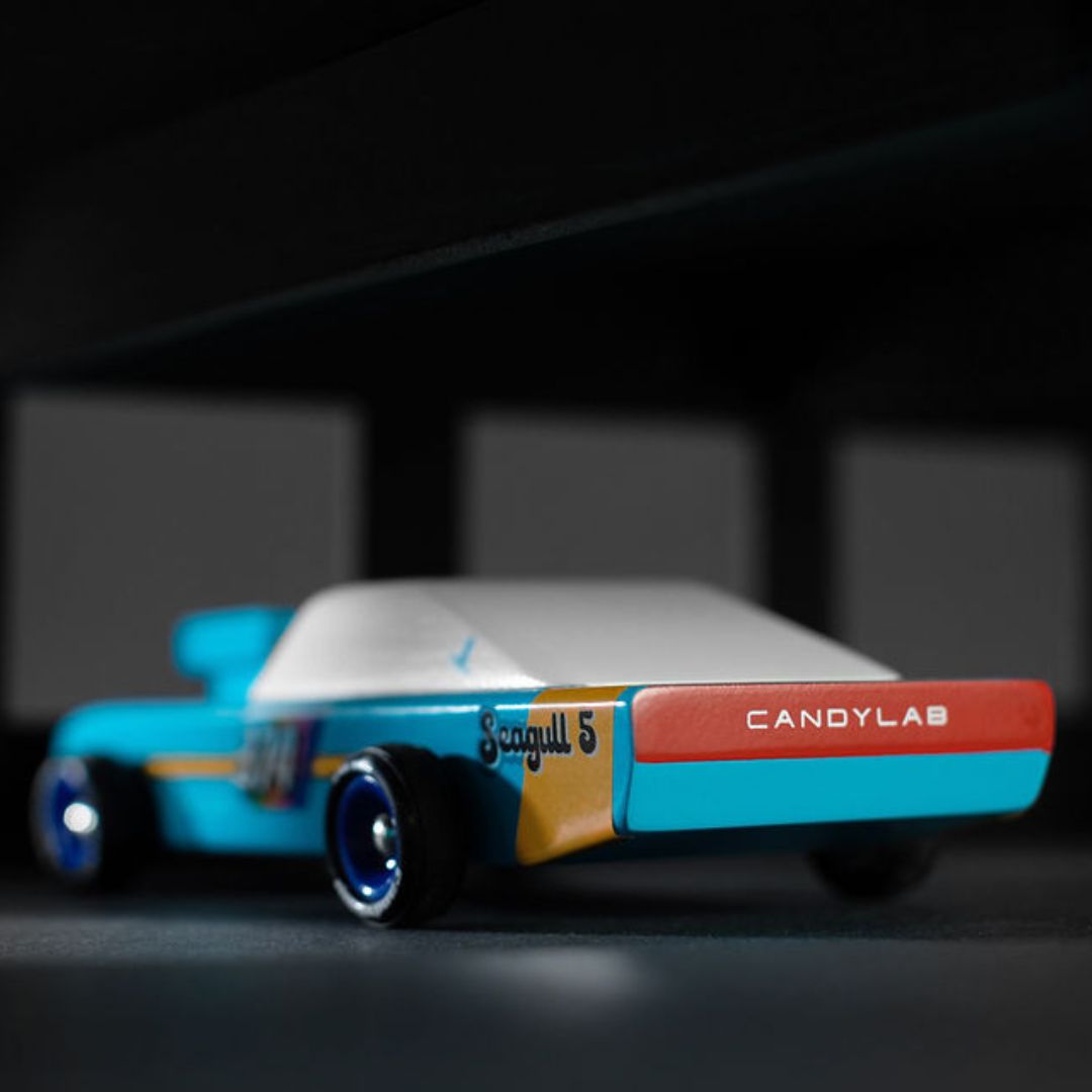 Candylab Toys Seagull blauw raceauto