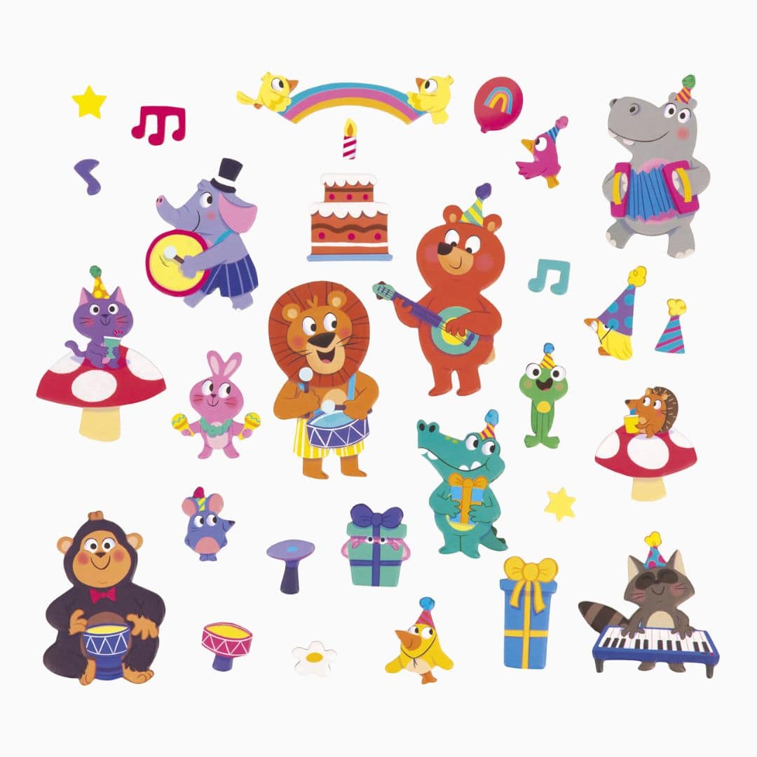 Janod magneet verhalen - dierenfeest