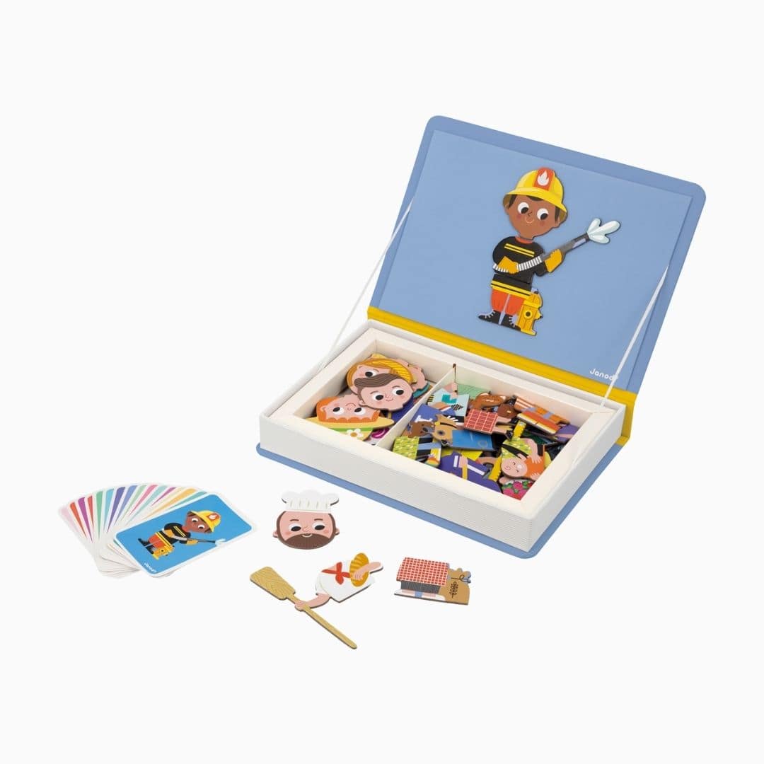 Janod magneetboek - beroepen