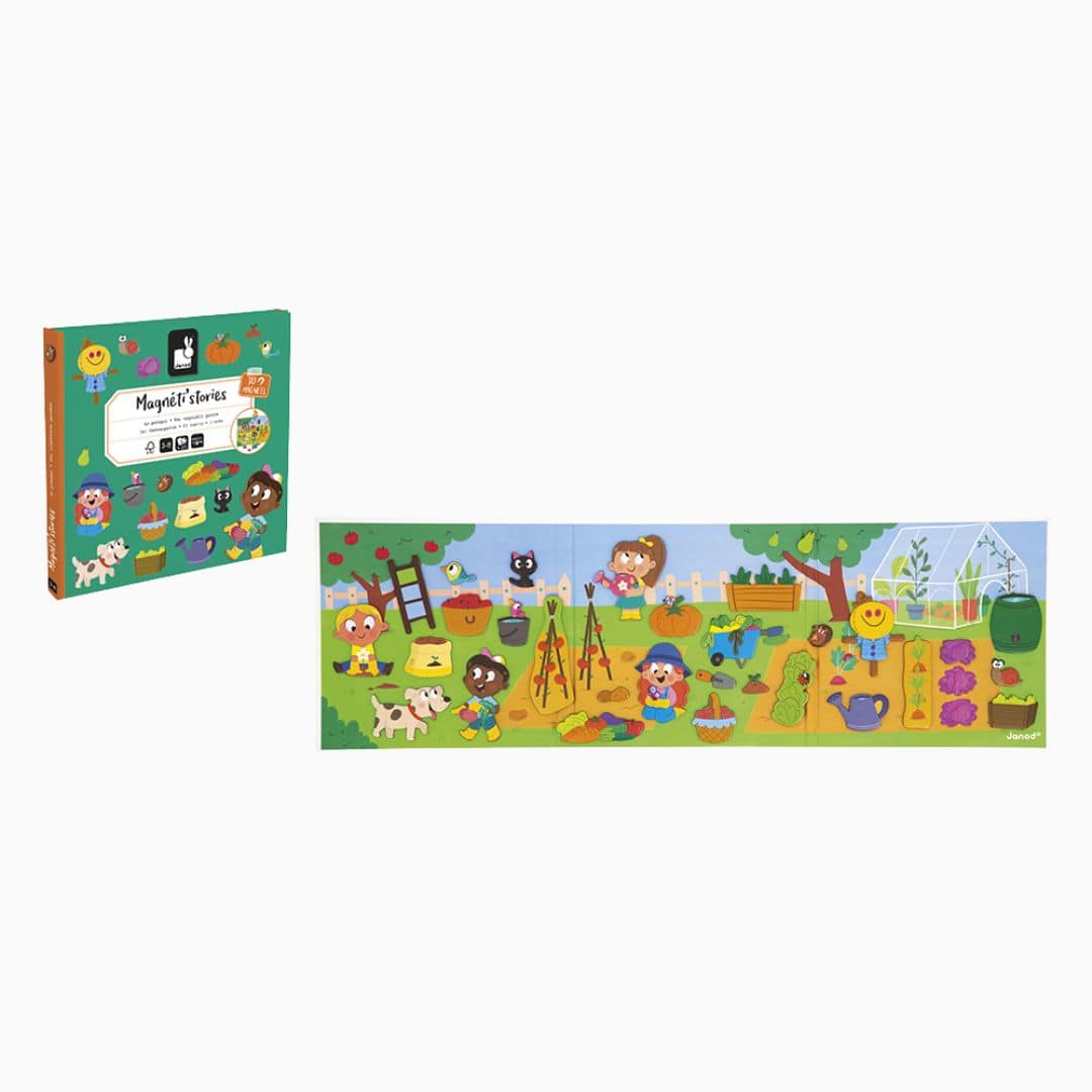 Janod magneti stories - de moestuin