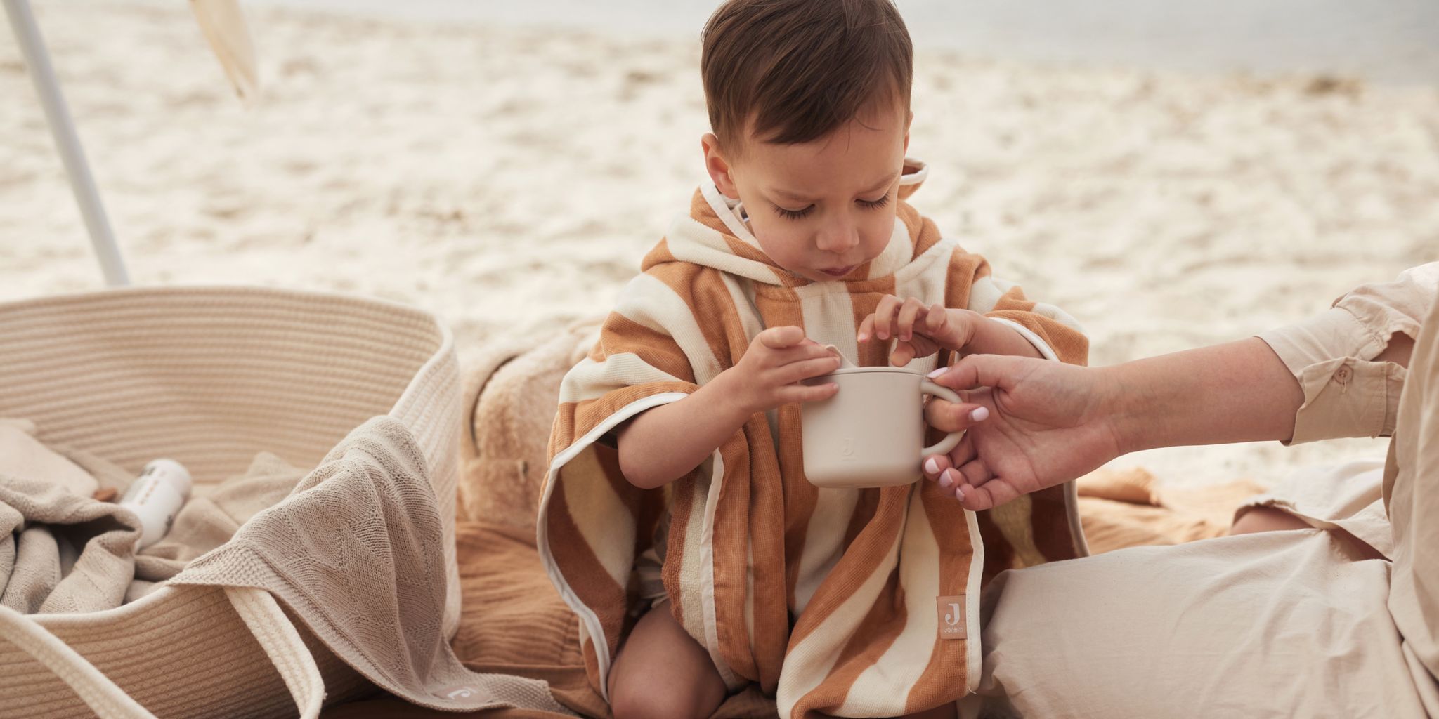 Badstof badponcho's van Jollein bij Studio Bambacht