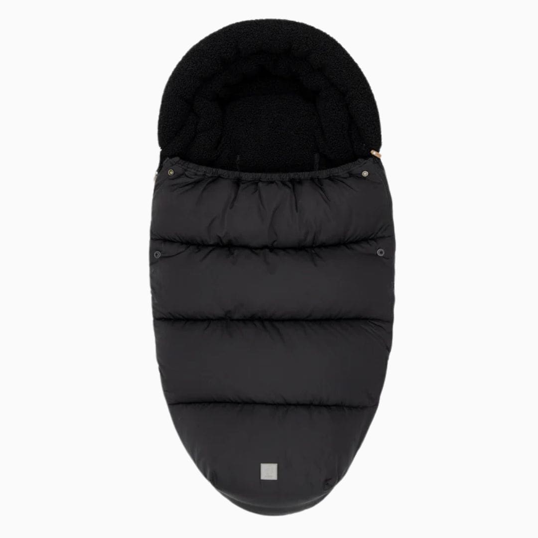 Jollein voetenzak buggy/kinderwagen Puffed in de kleur zwart