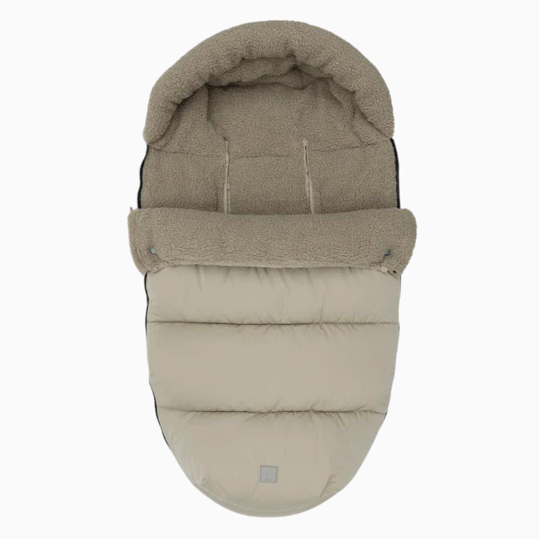 Jollein voetenzak buggy/kinderwagen Puffed - Olive Green