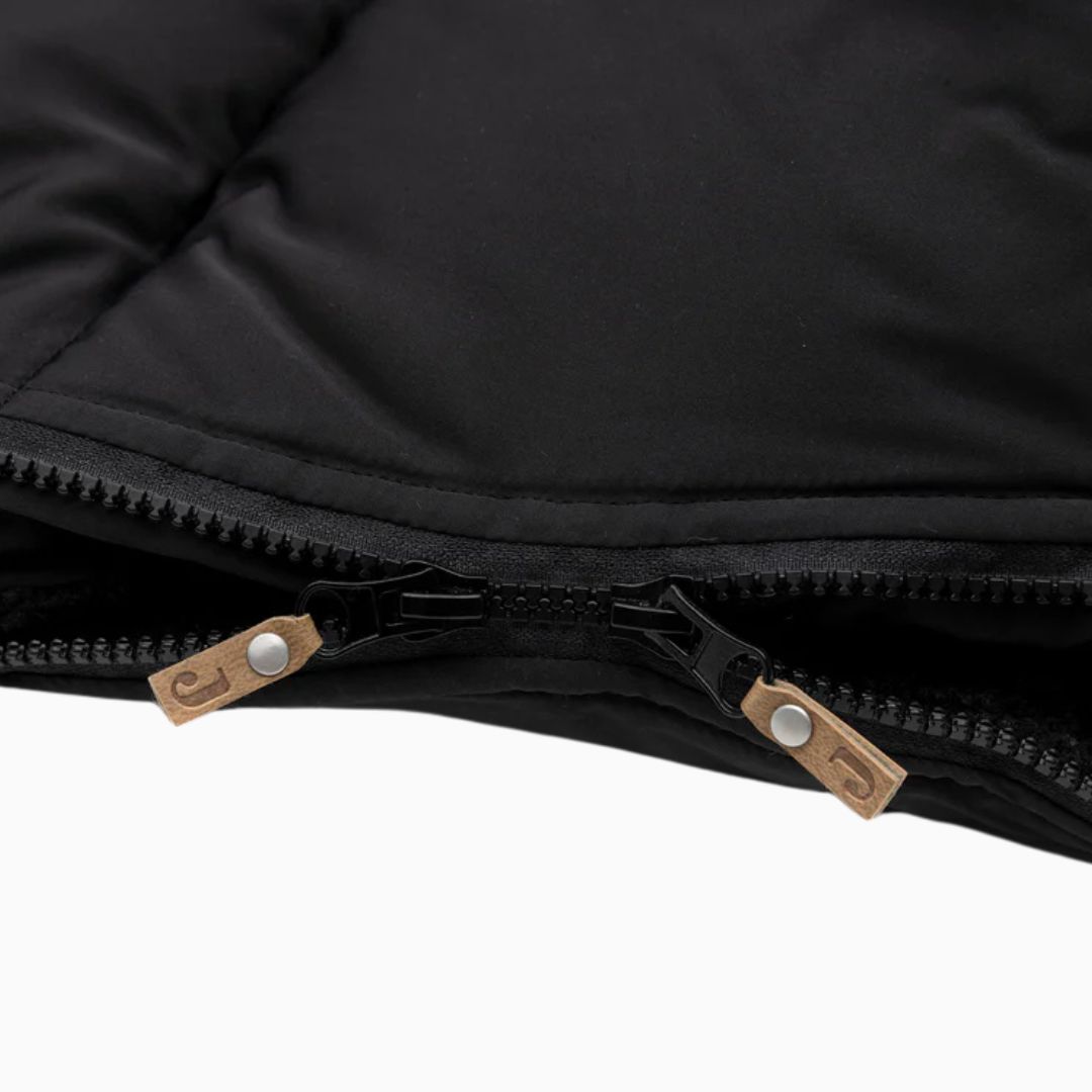 Jollein voetenzak buggy/kinderwagen Puffed in de kleur zwart