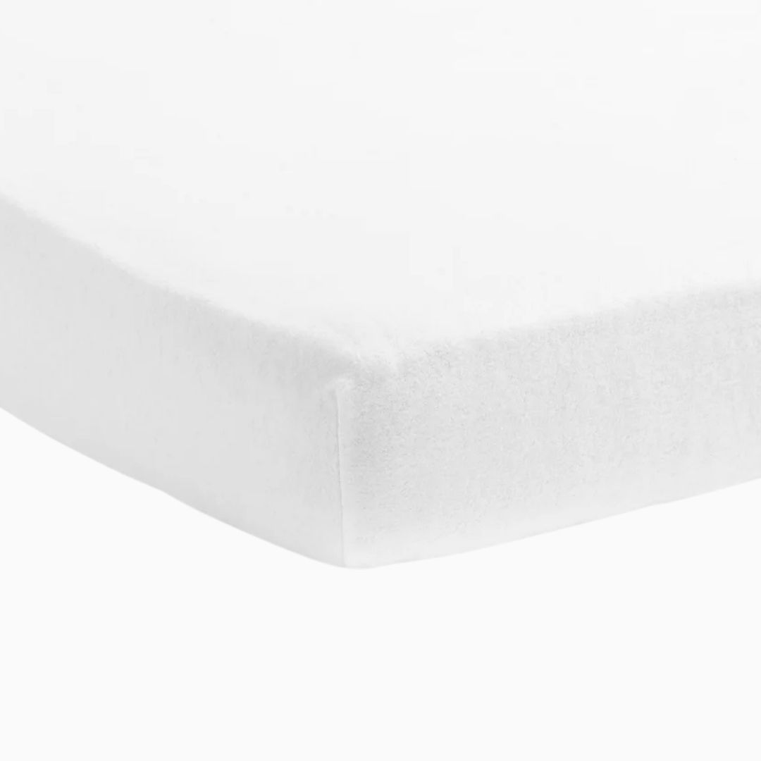 Jollein molton in de kleur wit