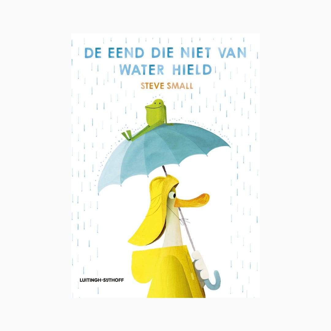 Kartonboek de eend die niet van water hield van steve small