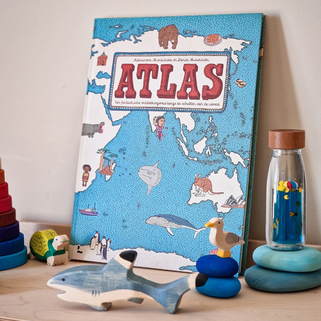 Uitgeverij Lannoo Atlas van de wereld door Daniel Mizielinski
