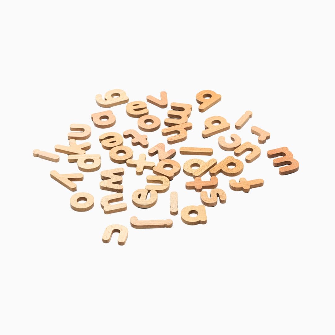 Kinderly magnetisch houten alfabet