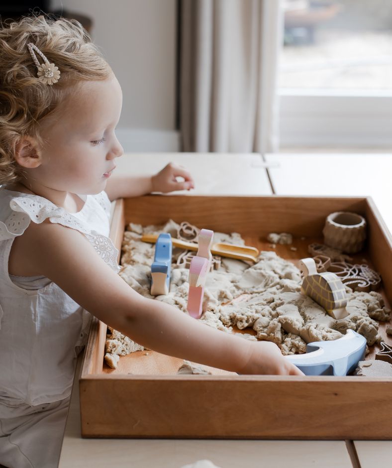 Kinetisch speelzand en accessoires van Grennn bij Studio Bambacht