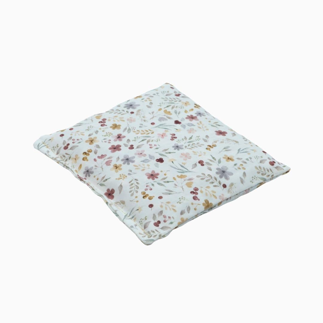 sensorisch pittenzakje van Little Botanic Label mauve flowers