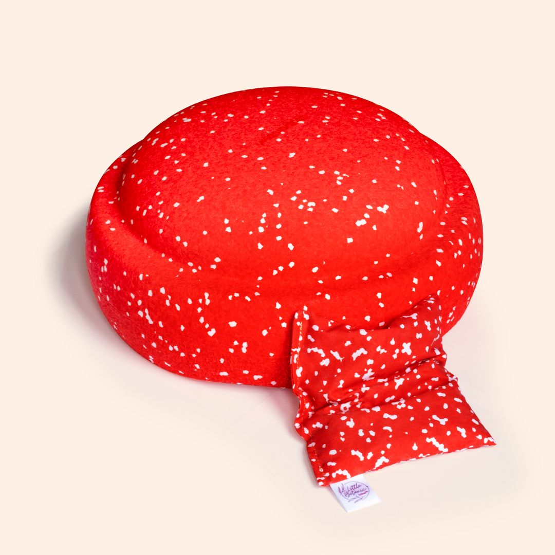 Little botanic label pittenzakje red met blush sprinkles