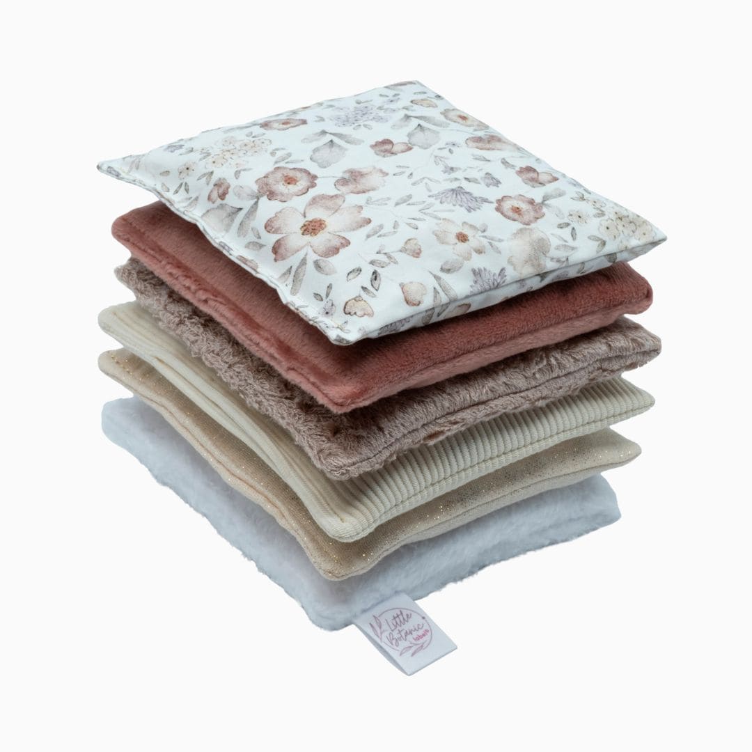 little botanic label sensorische pittenzakjes nature thema