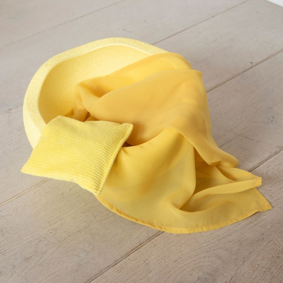 Little Botanic Label playcycle speeldoek lichtgeel