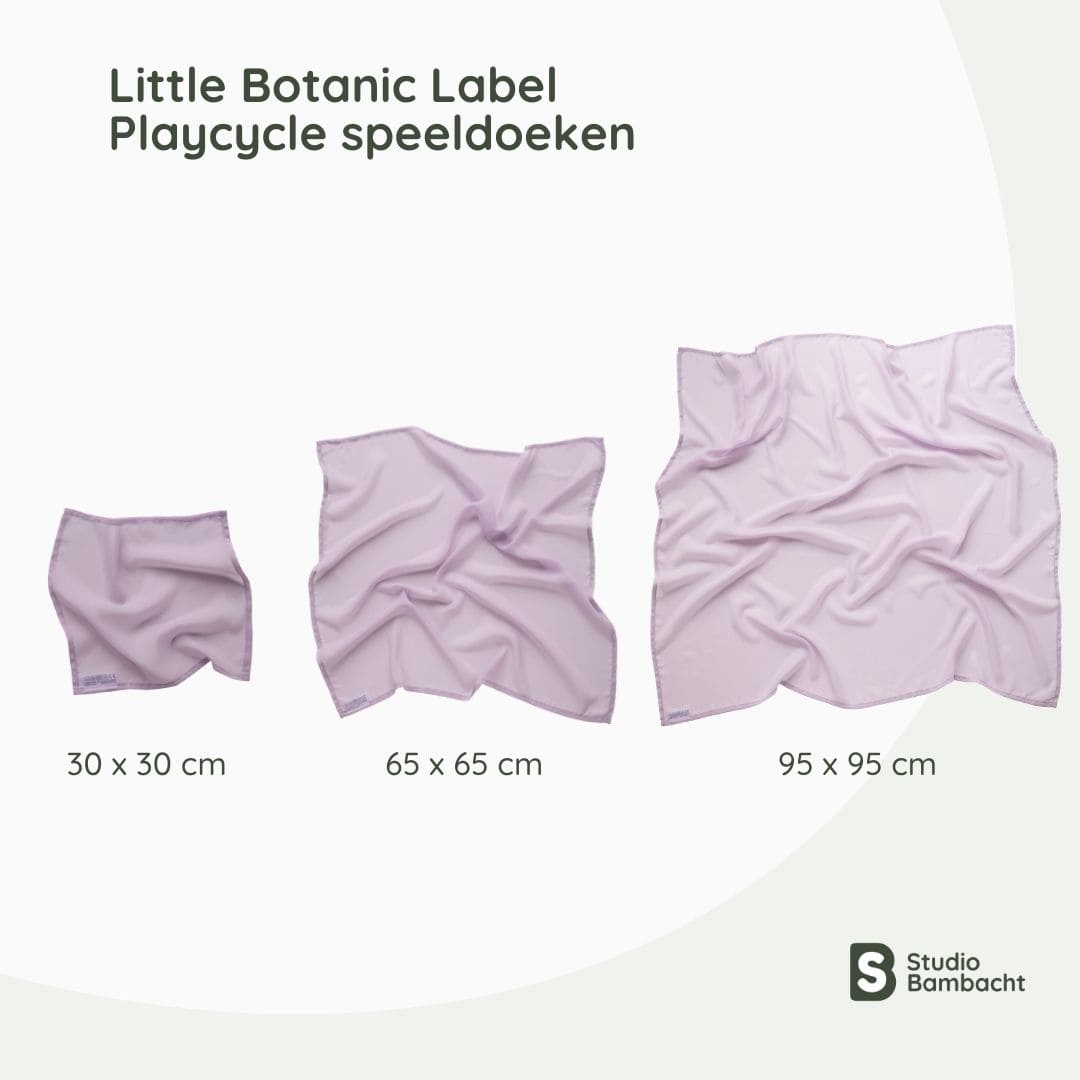 Little Botanic Label playcycle speeldoek licht paars