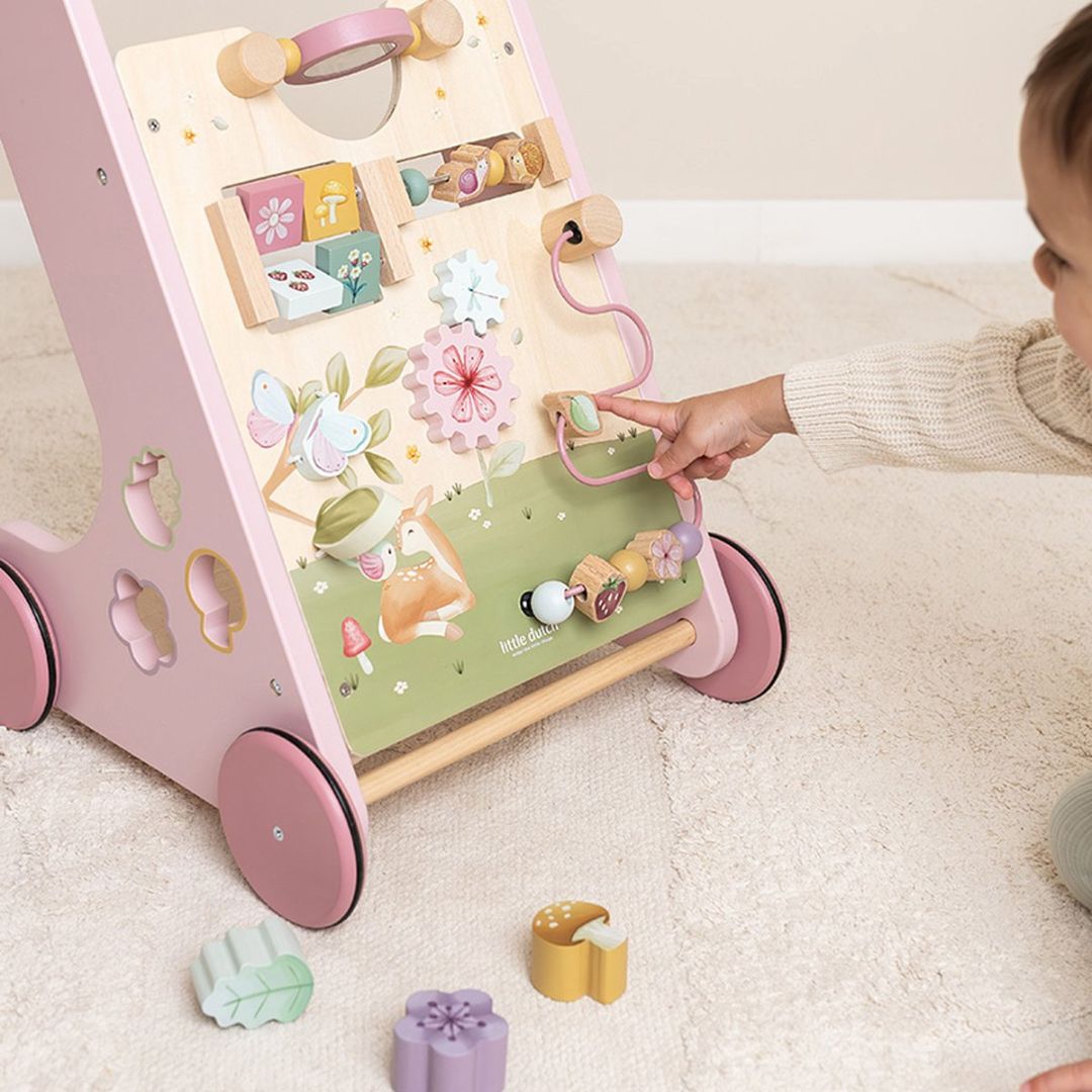 Little Dutch houten loopwagen fairy garden