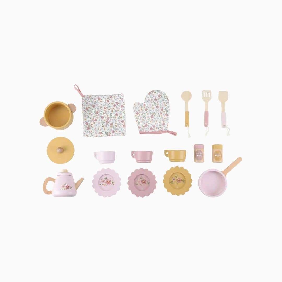 Little Dutch houten speelkeuken roze