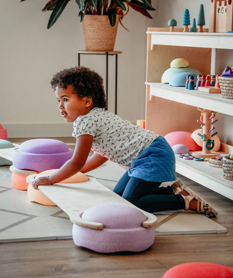 lulo balansplanken van hout in brede of smalle uitvoering