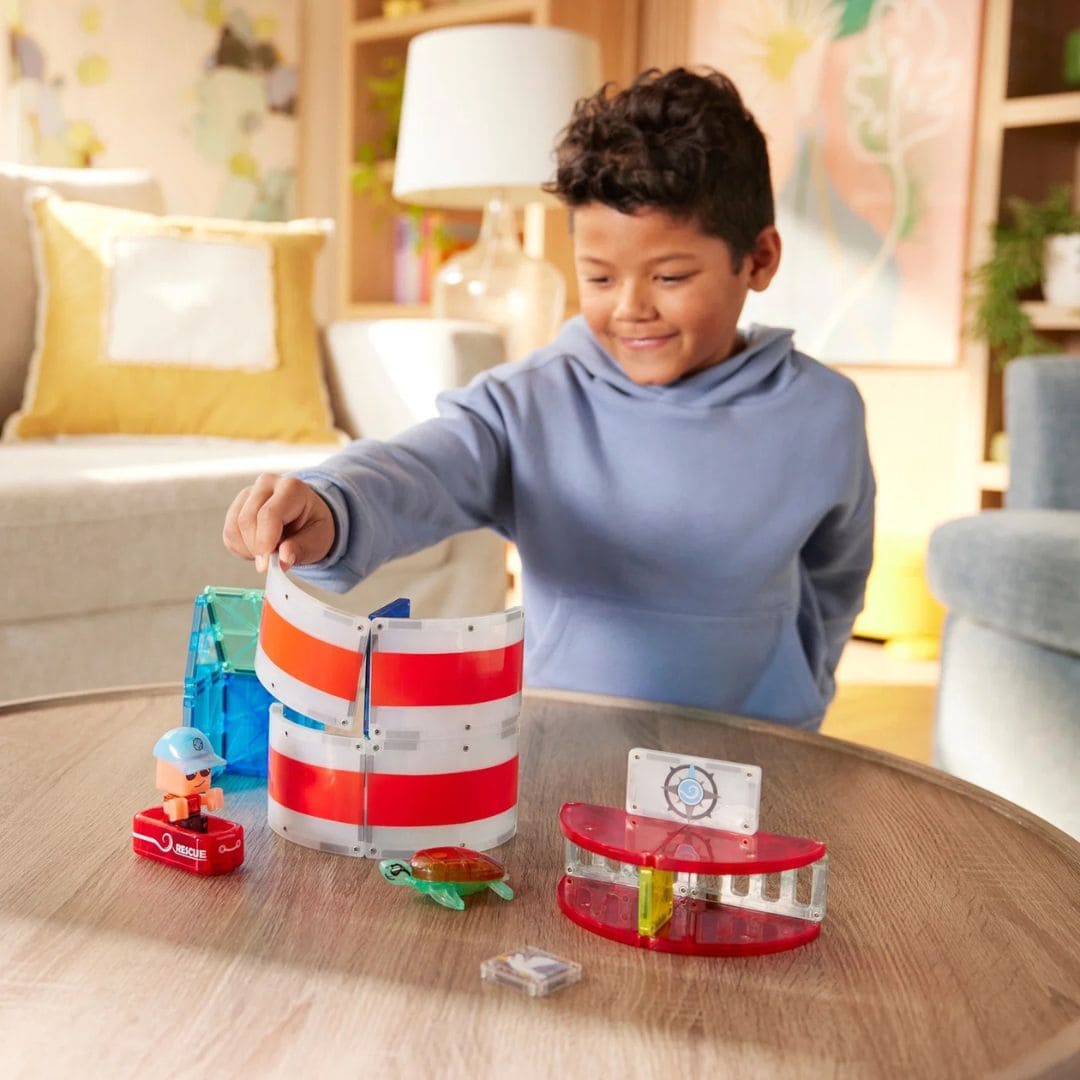 MAGNA-TILES magnetische tegels lighthouse rescue - 26-delig