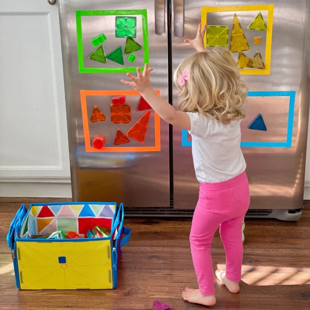 MAGNA-TILES magnetische tegels clear colors 100-delig