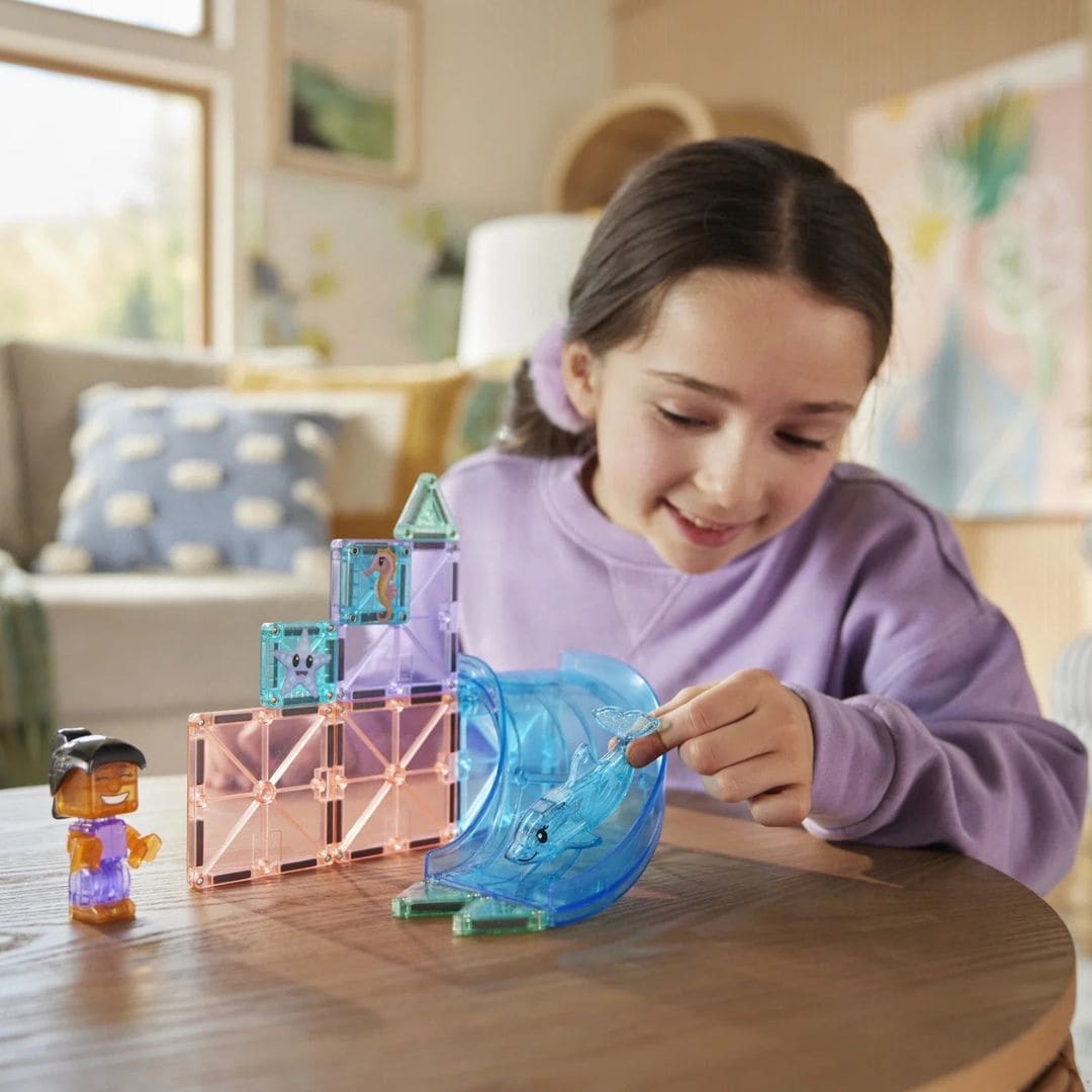 MAGNA-TILES magnetische tegels - Dolphin Bay