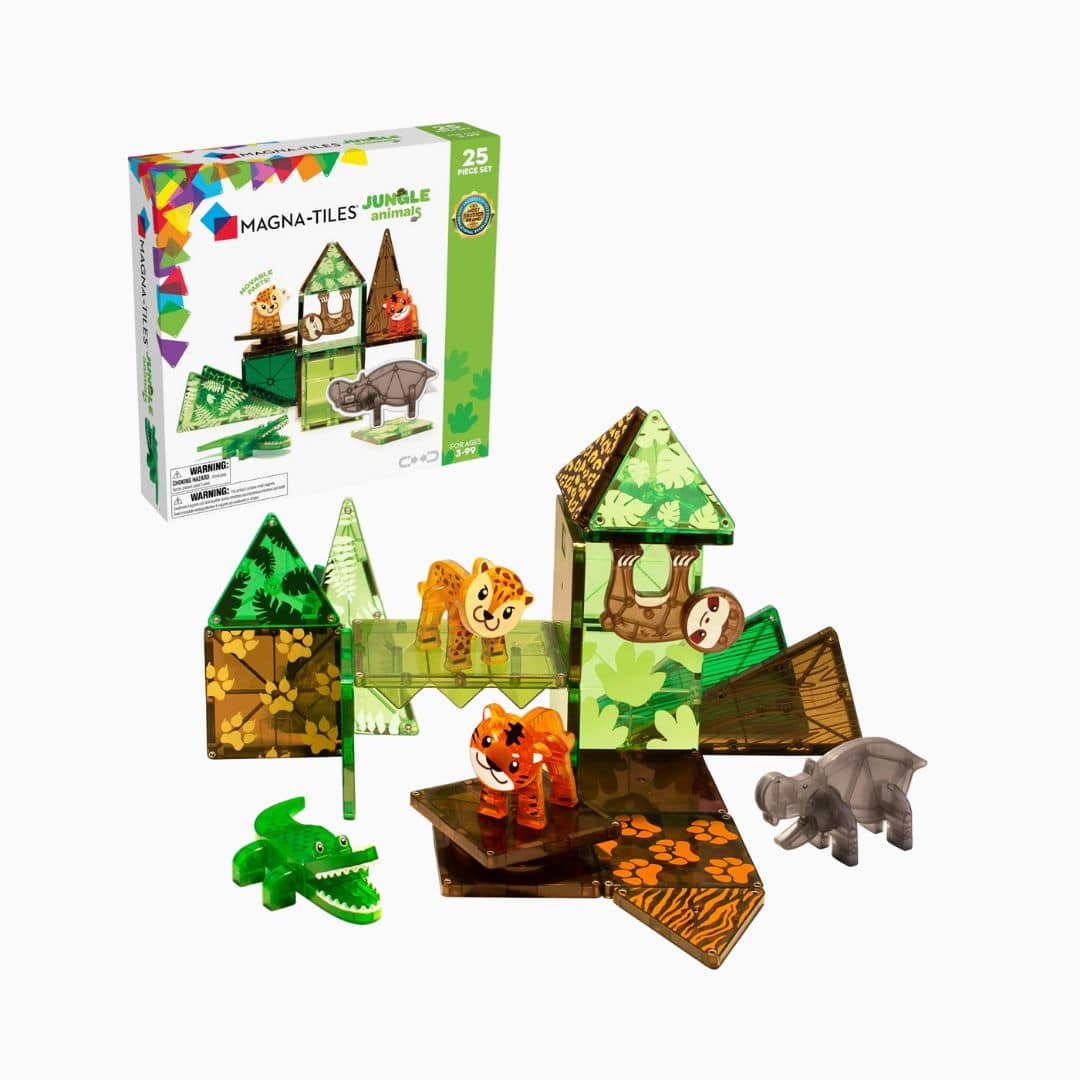 Magna-Tiles jungle dieren set 25-delig