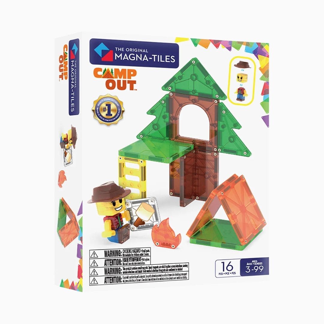 MAGNA-TILES magnetische tegels camp out 16-delig