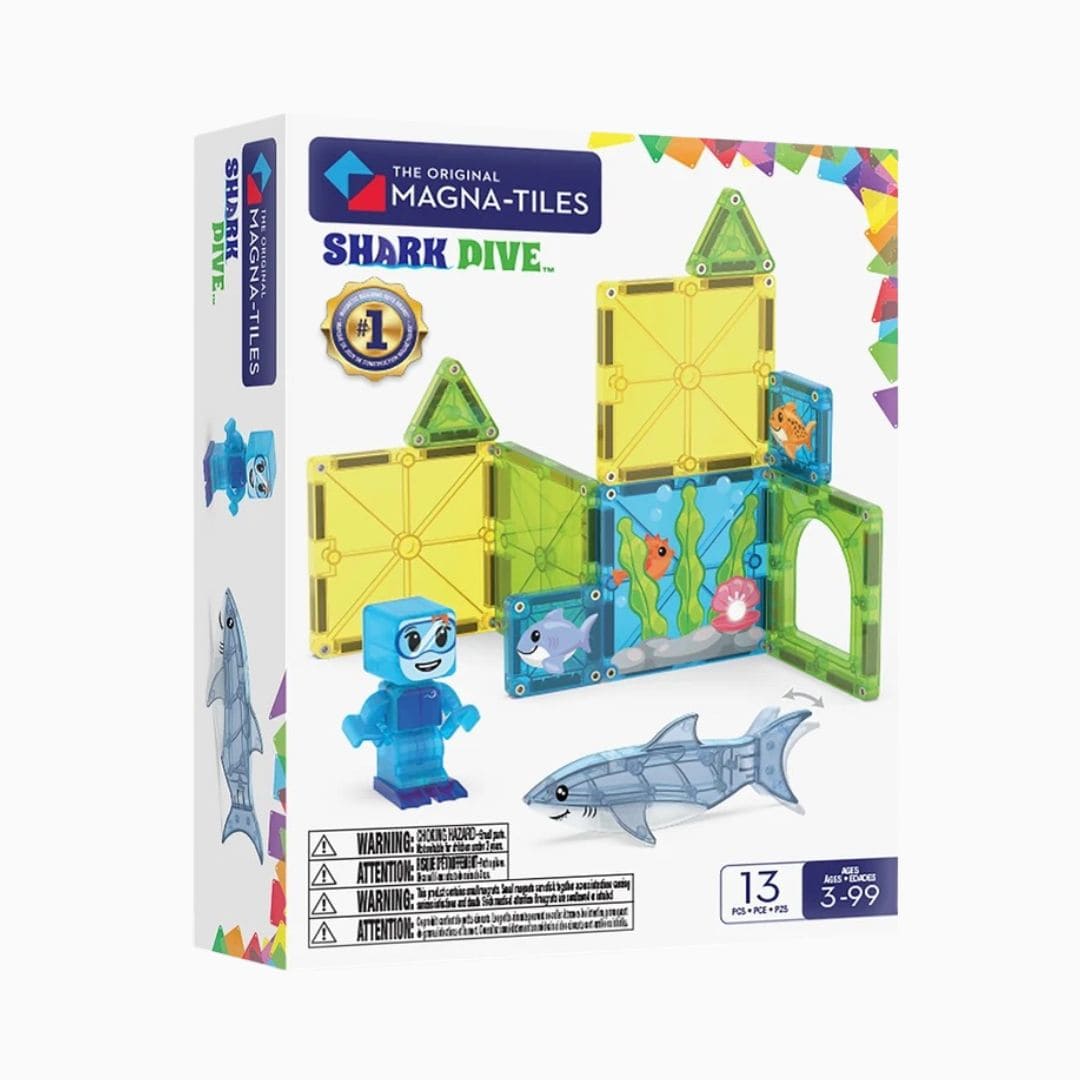 MAGNA-TILES magnetische tegels Shark dive set 13-delig