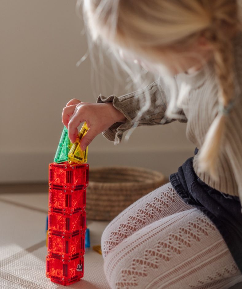 Magnetic Tiles – 48 delig – Magnetische Bouwblokken Magnetic Tiles – 48 delig – Magnetische Bouwblokken